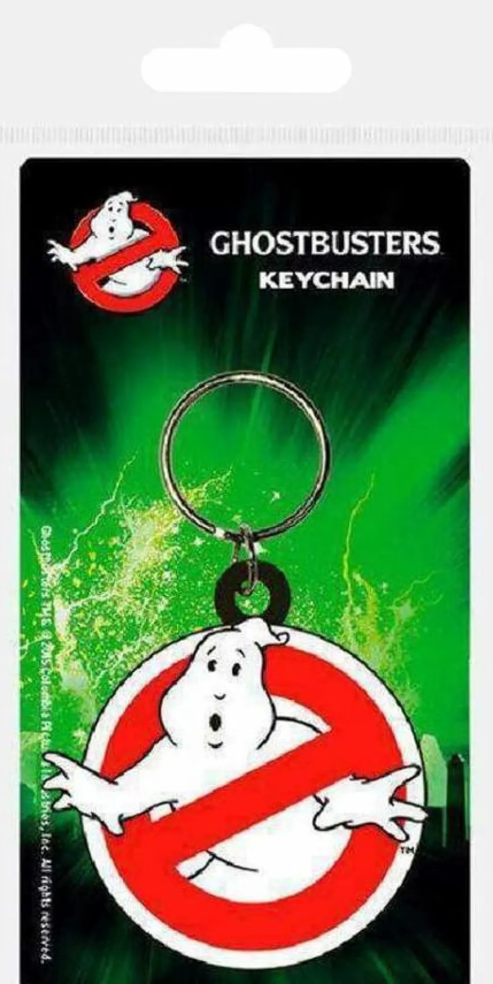 Ghostbusters - Logo Rubber Keychain
