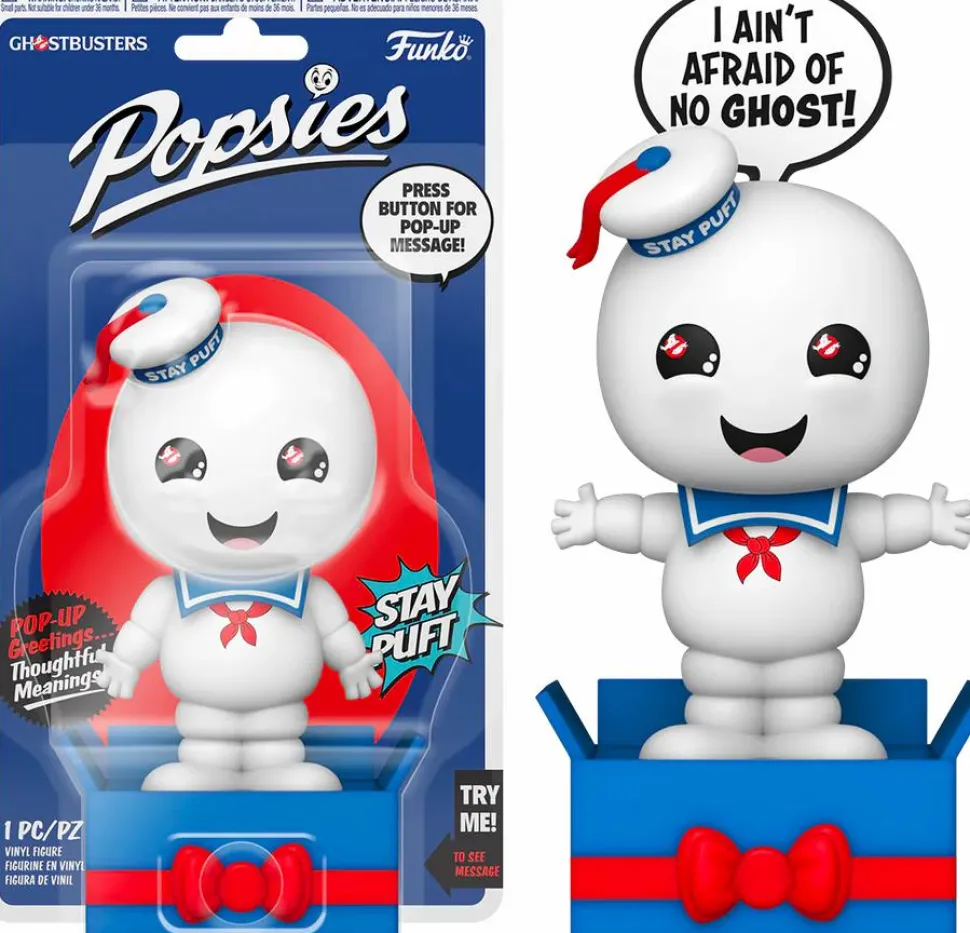 Ghostbusters - Stay Puft Marshmallow Man Popsies Vinyl Figure