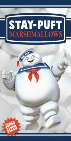 Ghostbusters - Stay Puft Marshmallow Man Beach Towel