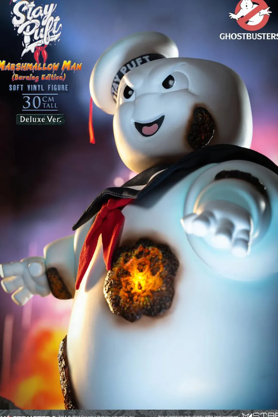 Ghostbusters - Stay Puft Marshmallow Man (Burning Edition) Deluxe 12" Statue