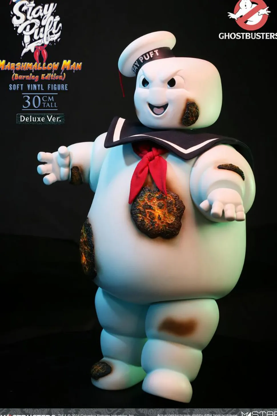 Ghostbusters - Stay Puft Marshmallow Man (Burning Edition) Deluxe 12" Statue