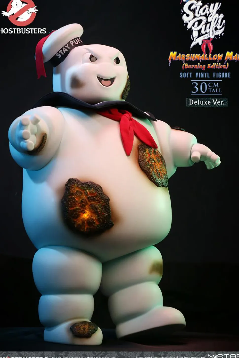 Ghostbusters - Stay Puft Marshmallow Man (Burning Edition) Deluxe 12" Statue