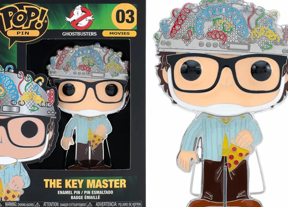 Ghostbusters - The Keymaster 4” Pop! Enamel Pin