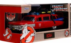 Ghostbusters x Transformers - Ecto-1 x Optimus Prime Mash-Up Hollywood Rides 1/32 Scale Die-Cast Vehicle