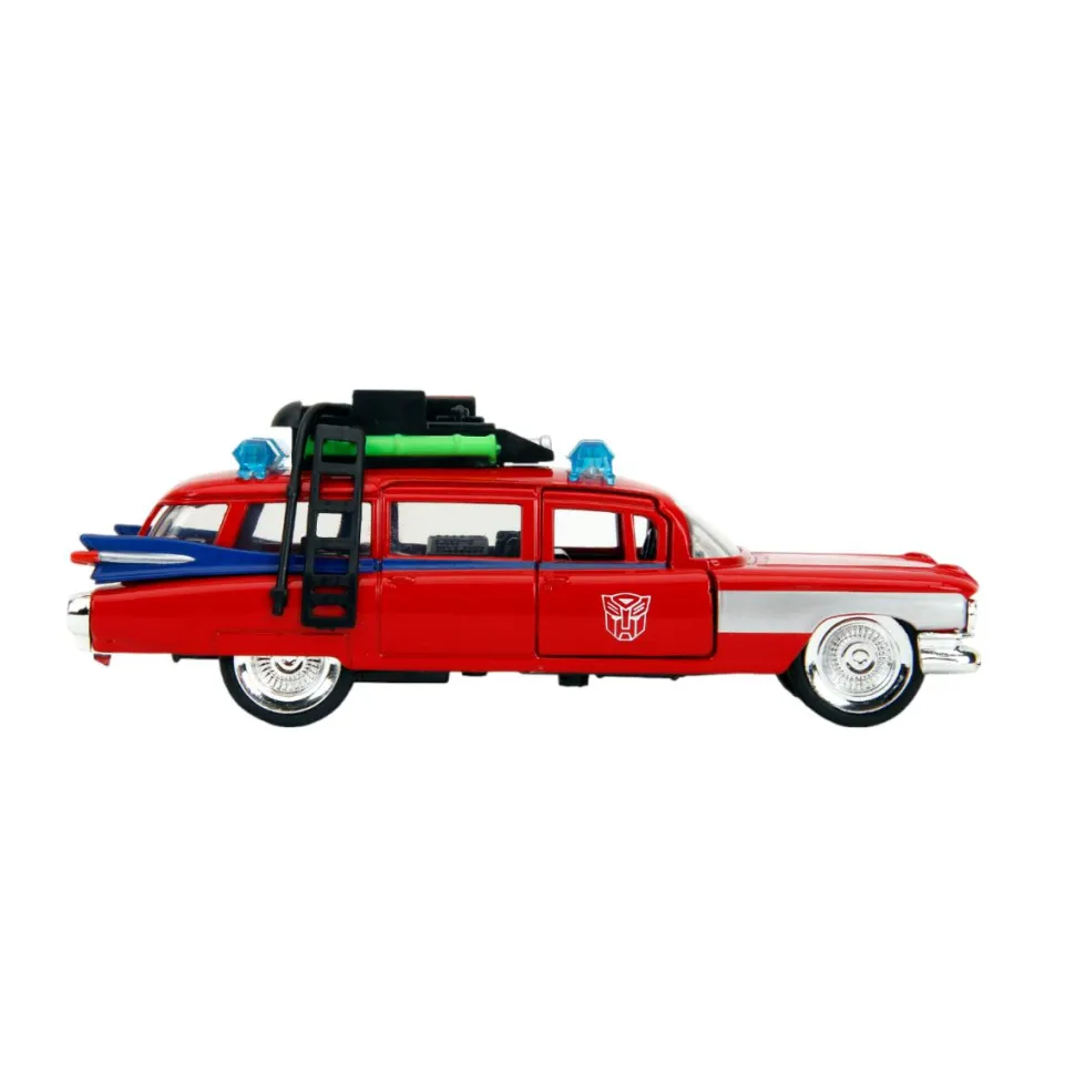 Ghostbusters x Transformers - Ecto-1 x Optimus Prime Mash-Up Hollywood Rides 1/32 Scale Die-Cast Vehicle