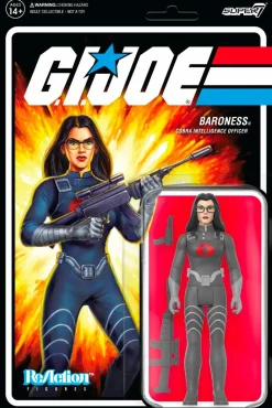 G.I. Joe - Baroness (Cartoon V2) ReAction 3.75” Action Figure
