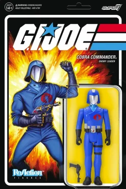 G.I. Joe - Cobra Commander ReAction 3.75” Action Figure