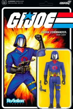 G.I. Joe - Cobra Commander (Toy Colors) ReAction 3.75” Action Figure