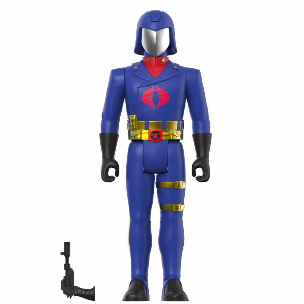 G.I. Joe - Cobra Commander (Toy Colors) ReAction 3.75” Action Figure
