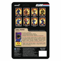 G.I. Joe - Cobra Trooper H-Back ReAction 3.75” Action Figure