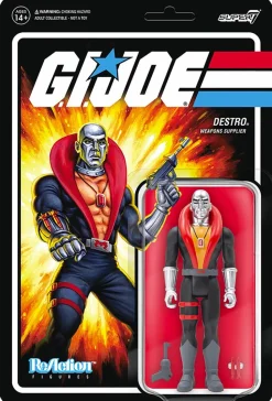 G.I. Joe - Destro ReAction 3.75” Action Figure