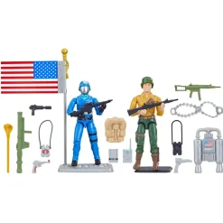 G.I. Joe - Duke vs. Cobra Commander Retro Collection 3.75” Action Figure 2-Pack