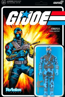 G.I. Joe - Firefly (Comic Colors) ReAction 3.75” Action Figure