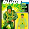 G.I. Joe - G.I. Joe Trooper (Greenshirt) Glow Patrol Glow-in-the-Dark ReAction 3.75” Action Figure
