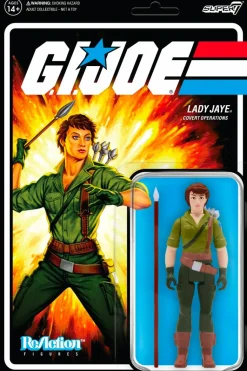 G.I. Joe - Lady Jaye ReAction 3.75” Action Figure