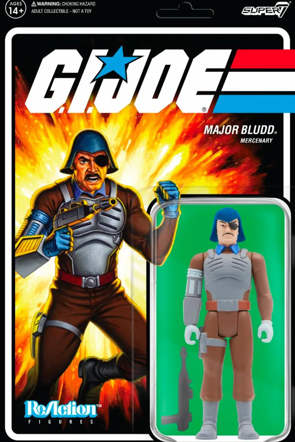 G.I. Joe - Major Bludd ReAction 3.75” Action Figure
