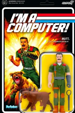 G.I. Joe - Mutt “I’m a Computer!” PSA ReAction 3.75” Action Figure