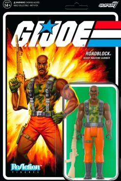 G.I. Joe - Roadblock ReAction 3.75” Action Figure