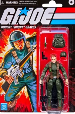 G.I. Joe - Robert “Grunt” Graves Retro Collection 3.75” Scale Action Figure