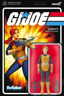 G.I. Joe - Scarlett ReAction 3.75” Action Figure