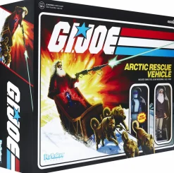 G.I. Joe - Snake Eyes & Blind Woodsman Arctic Rescue ReAction 3.75” Action Figure & Vehicle Playset