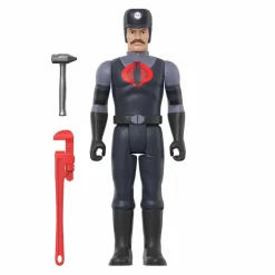 G.I. Joe - Snakeling Cobra Recruit with Pipe Wrench ReAction 3.75” Action Figure