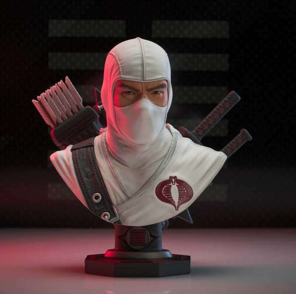 G.I. Joe - Storm Shadow Legends in 3D 1/2 Scale Bust