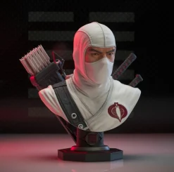 G.I. Joe - Storm Shadow Legends in 3D 1/2 Scale Bust