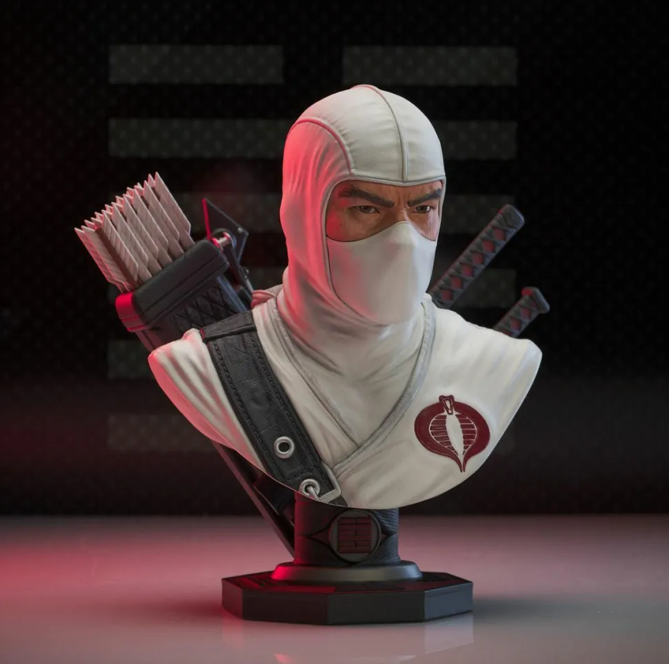 G.I. Joe - Storm Shadow Legends in 3D 1/2 Scale Bust