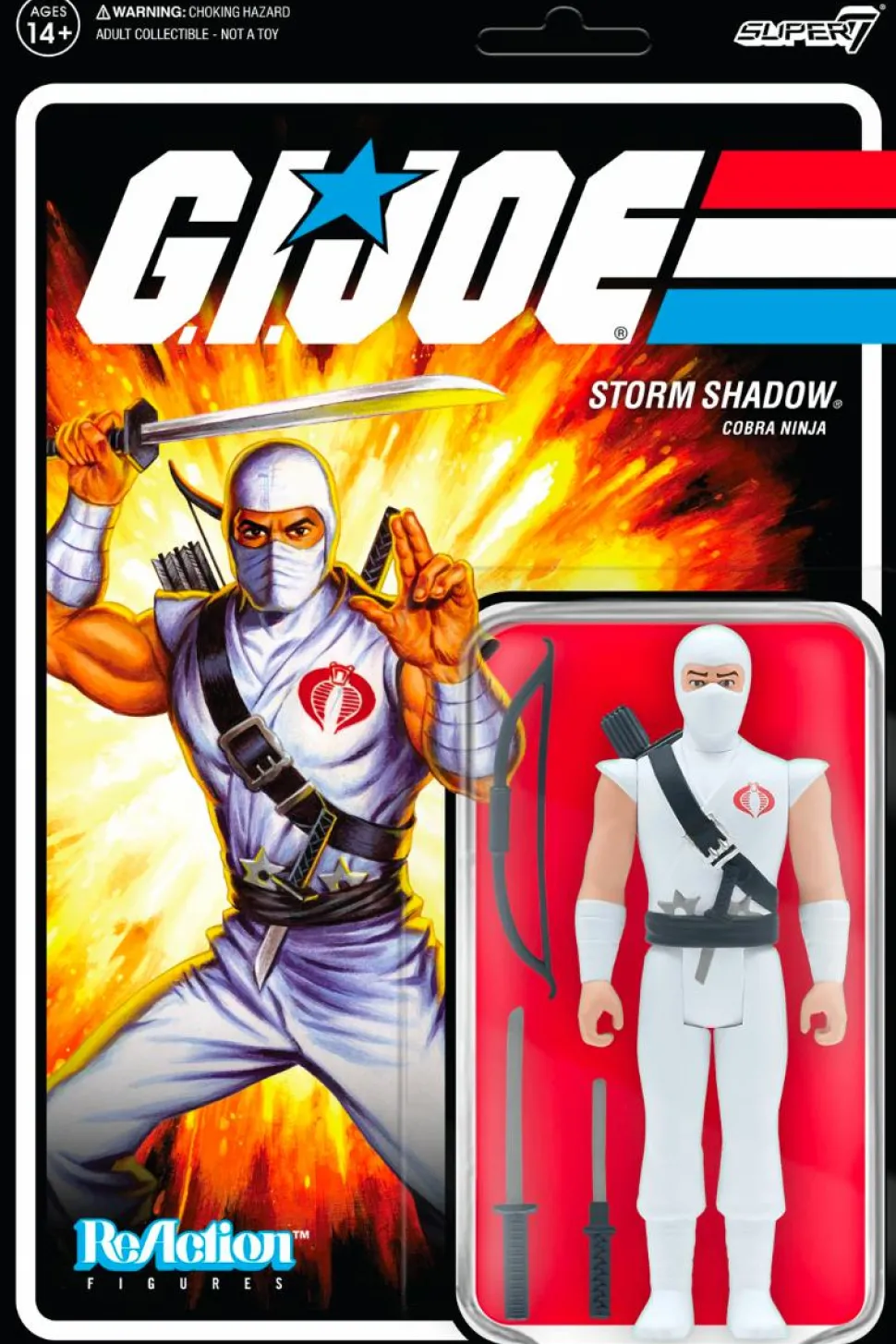 G.I. Joe - Storm Shadow ReAction 3.75” Action Figure