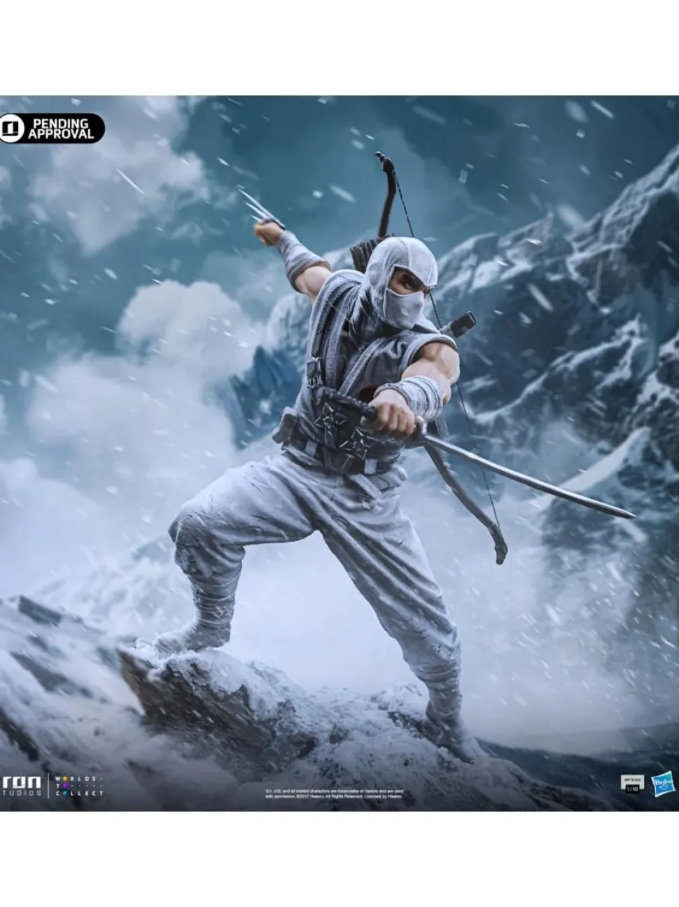 G.I. Joe - Storm Shadow 1/10th Scale Statue