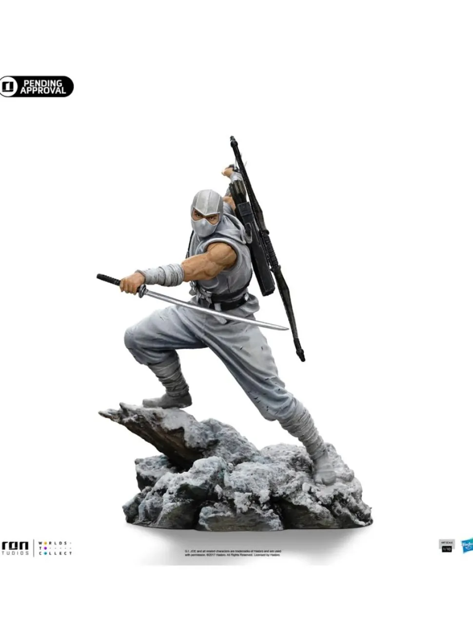 G.I. Joe - Storm Shadow 1/10th Scale Statue