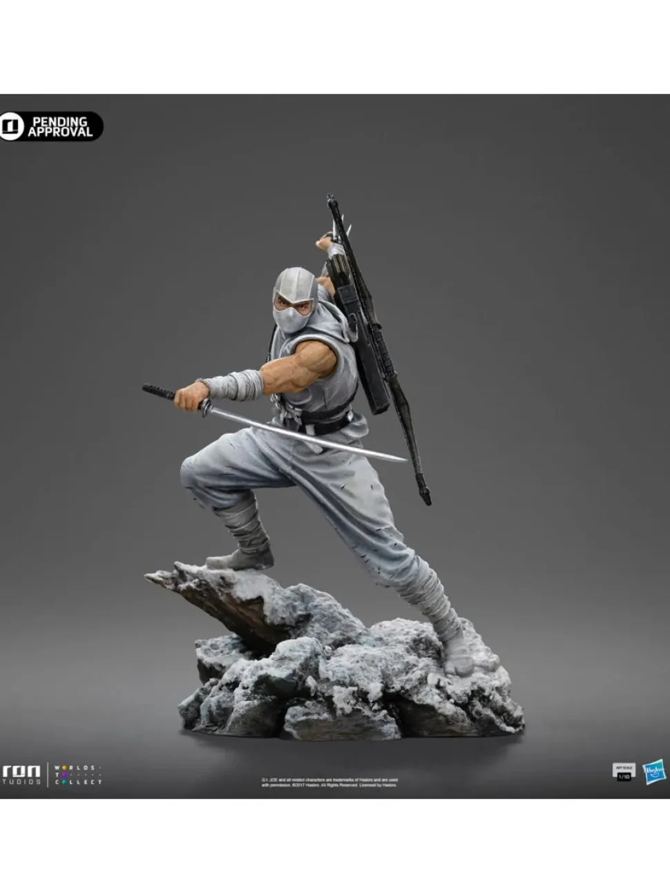 G.I. Joe - Storm Shadow 1/10th Scale Statue