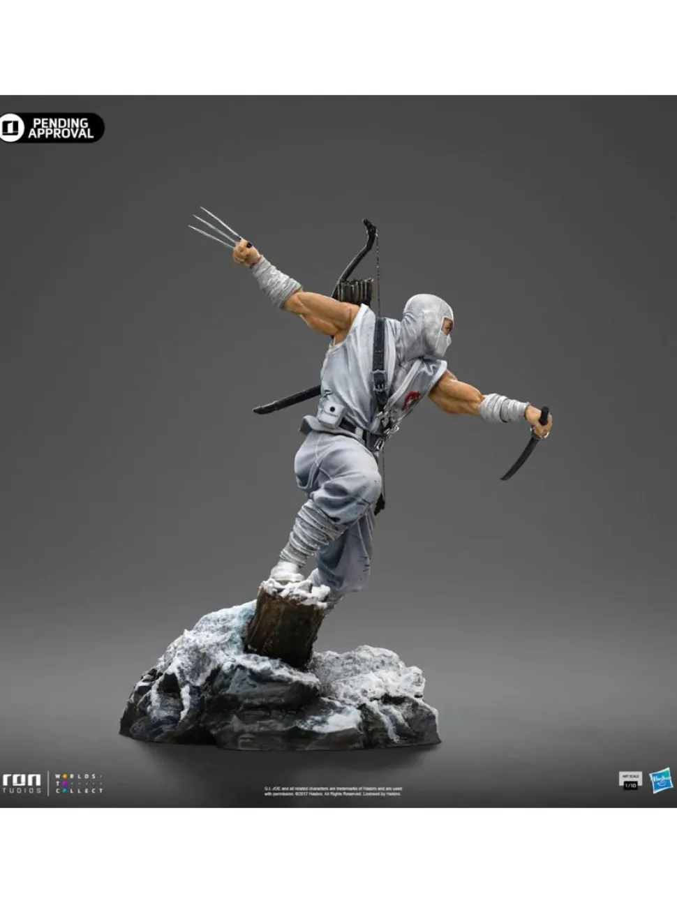 G.I. Joe - Storm Shadow 1/10th Scale Statue