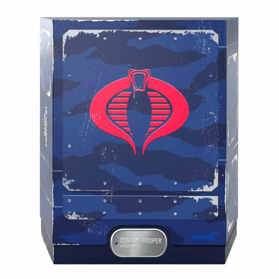 G.I. Joe: A Real American Hero - Cobra Trooper Ultimates! 7” Scale Action Figure (Wave 3)