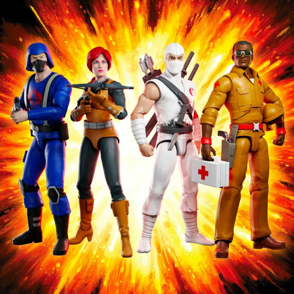 G.I. Joe: A Real American Hero - Wave 3 Ultimates! 7” Scale Action Figure Assortment (Set of 4)