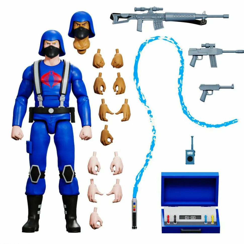 G.I. Joe: A Real American Hero - Wave 3 Ultimates! 7” Scale Action Figure Assortment (Set of 4)