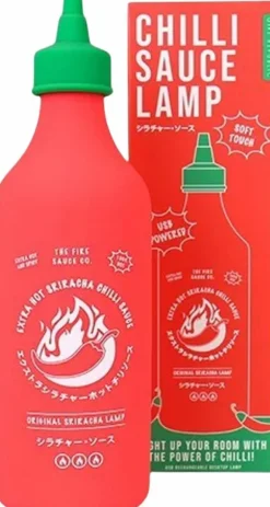 Gift Republic - Chilli Sauce Bottle Squeezy Light-Up Lamp