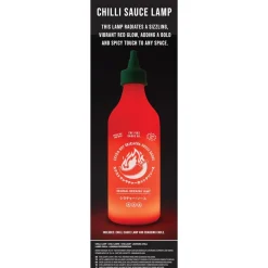 Gift Republic - Chilli Sauce Bottle Squeezy Light-Up Lamp