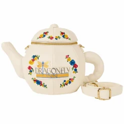 Gilmore Girls - Dragonfly Inn Figural Teapot 9" Faux Leather Crossbody Bag