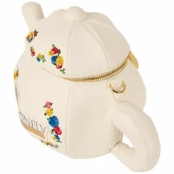 Gilmore Girls - Dragonfly Inn Figural Teapot 9" Faux Leather Crossbody Bag