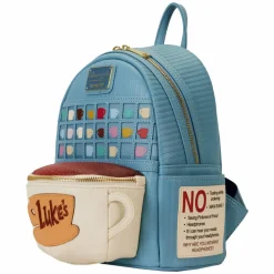 Gilmore Girls - Luke's Diner Domed Coffee Mug 10" Faux Leather Mini Backpack