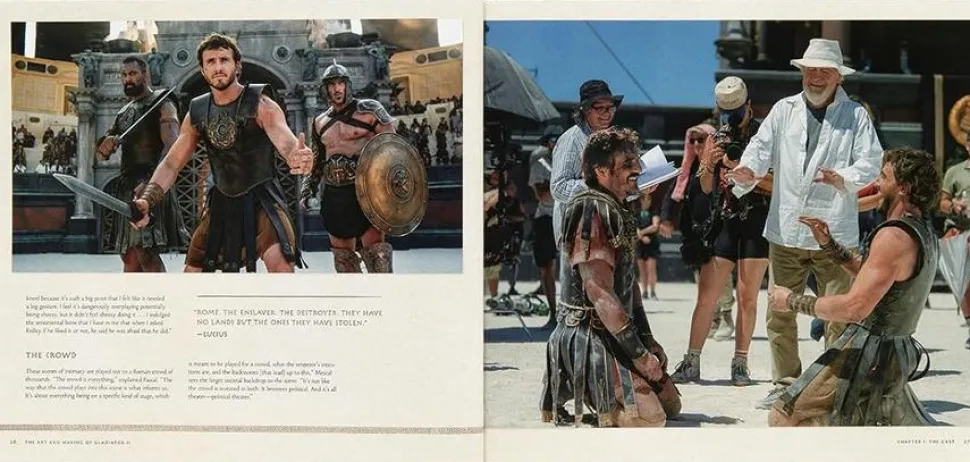 Gladiator II - The Art and Making of the Ridley Scott Film Hardcover Book