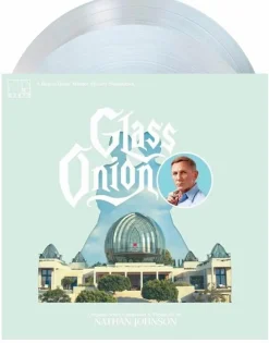 Glass Onion: A Knives Out Mystery - Original Motion Picture Soundtrack by Nathan Johnson 2xLP Vinyl Record (Crystal Clear Vinyl)