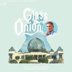 Glass Onion: A Knives Out Mystery - Original Motion Picture Soundtrack by Nathan Johnson 2xLP Vinyl Record (Crystal Clear Vinyl)
