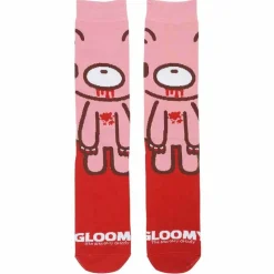 Gloomy Bear - Gloomy Bear Animigos 360 Character Men's Crew Socks (Shoe Size 8-12)