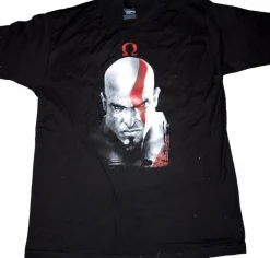God of War - Kratos and Omega Symbol T-Shirt
