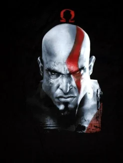 God of War - Kratos and Omega Symbol T-Shirt