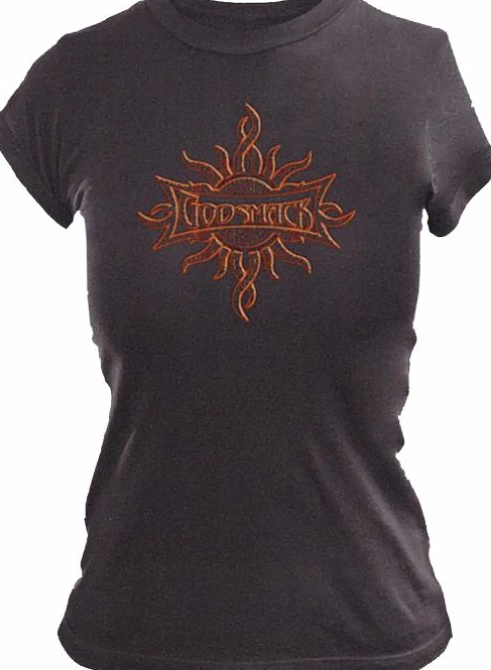Godsmack - Textured Logo Tissue Female T-Shirt