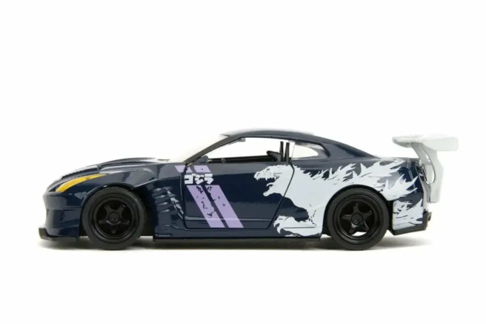 Godzilla - 2009 Nissan GT-R (R35) Ben Sopra Hollywood Rides 1/32 Scale Die-Cast Vehicle Replica